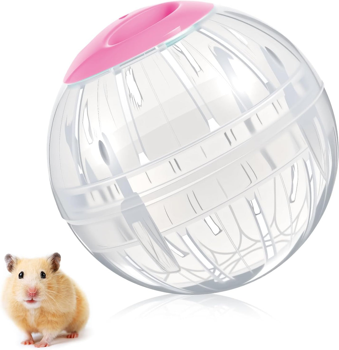 5.7 Inch Hamster Ball, Clear Hamster Exercise Ball Running Wheel