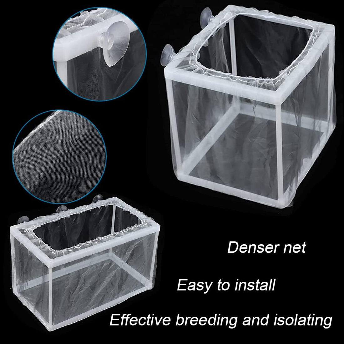 2 Pack Aquarium Fish Breeder Box