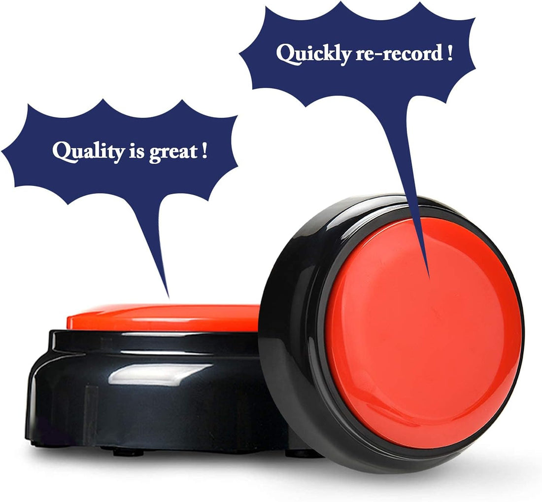 Voice Recording Button Easy Button Record 30 Seconds Talking Message