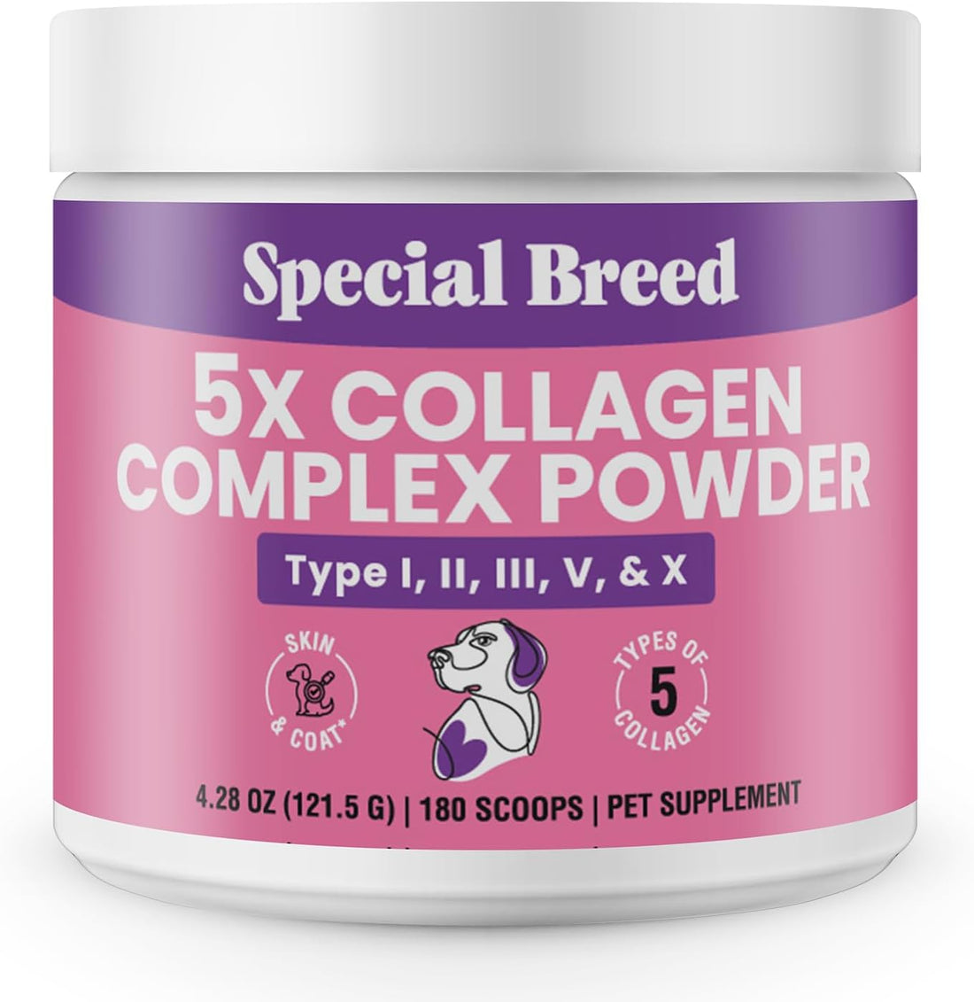 Premium Collagen for Dogs - Liquid Support for Joints, Skin, Coat