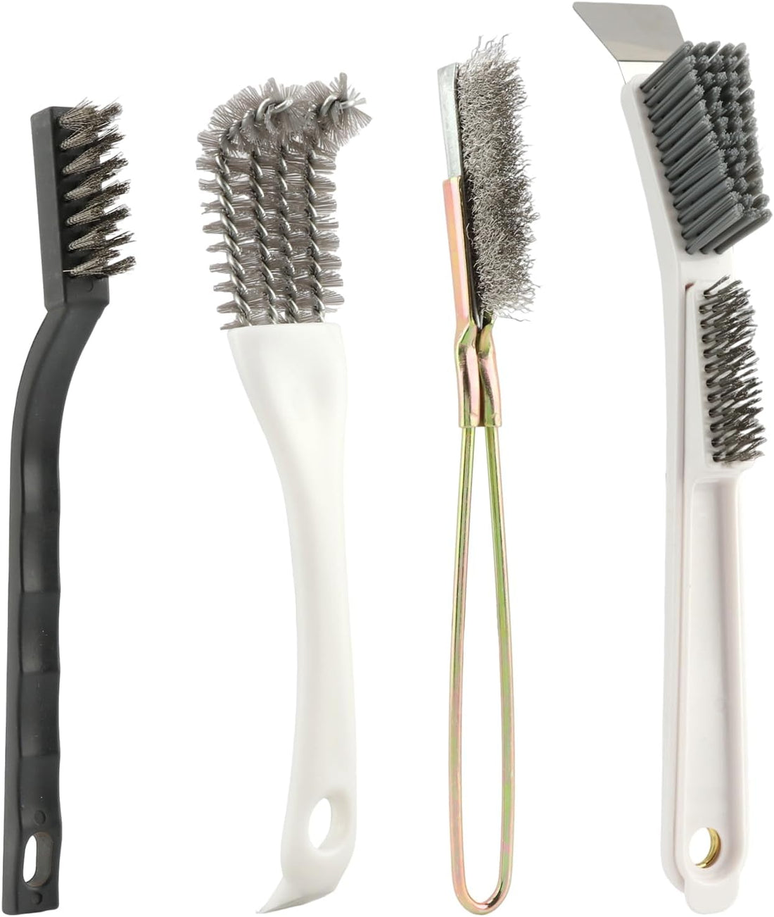Bird Cage Cleaning Brush Kit 4 Pcs, Bird Poop Remover Tools