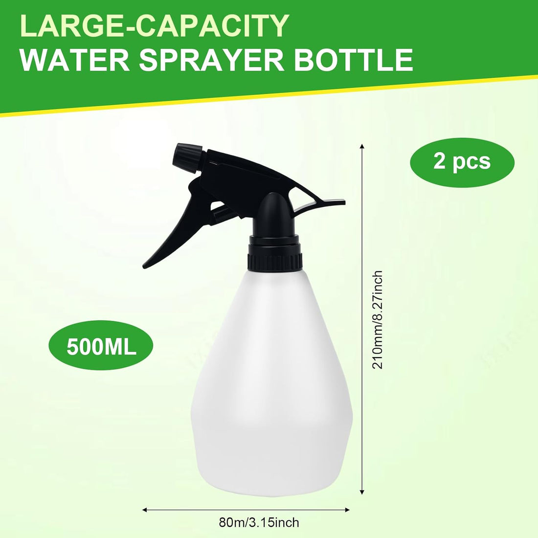 DukroukReptile Spray Bottle Adjustable Nozzle,500ml(17oz)