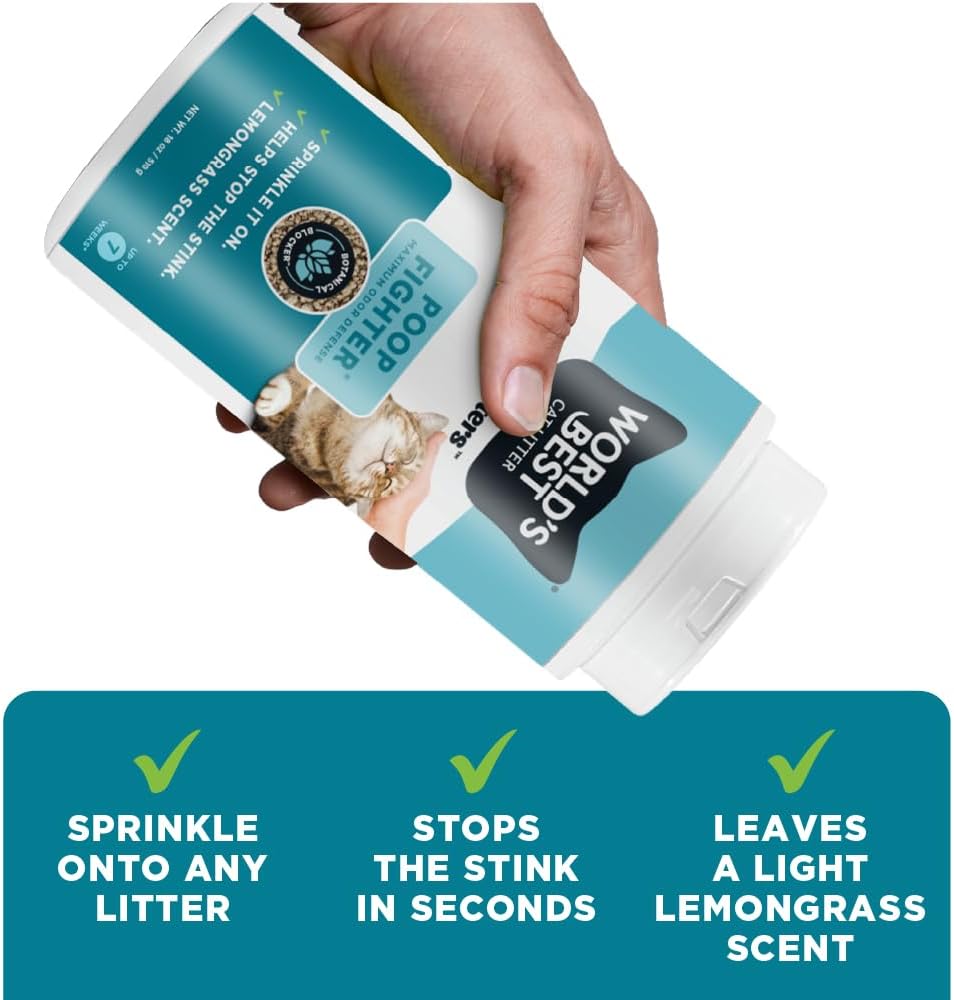 WORLD'S BEST CAT LITTER® Boosters™ Poop Fighter®