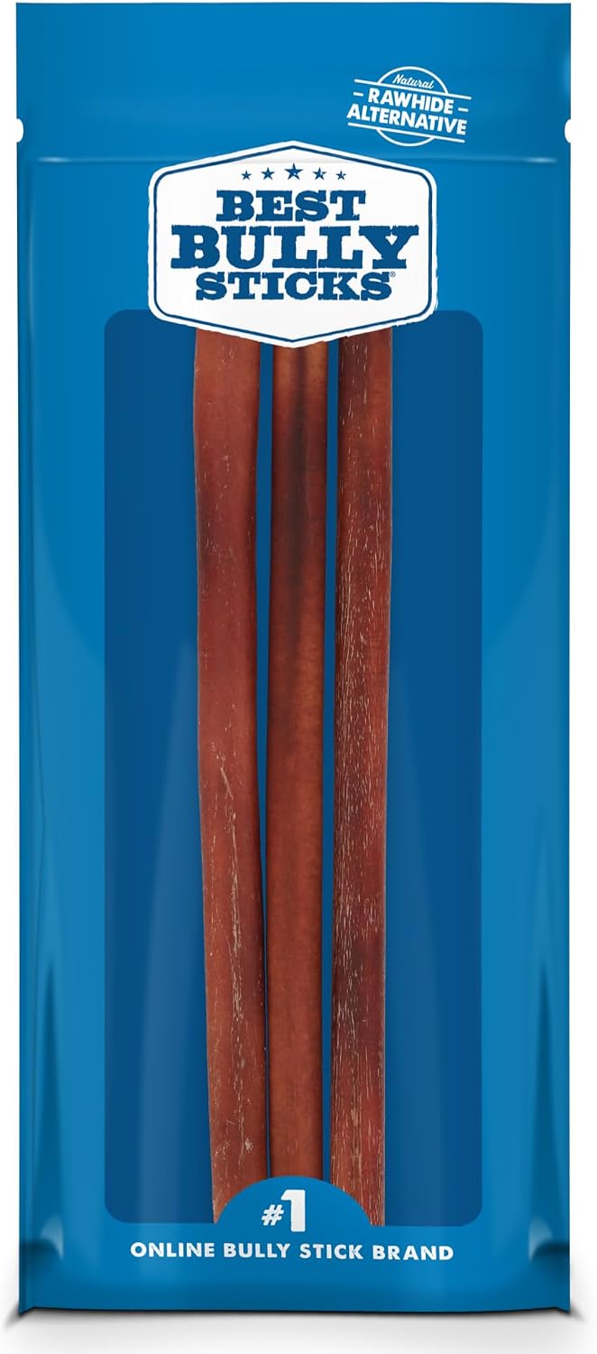 Best Bully Sticks Braided Bully Sticks Dog Chews, 12", 3 Count