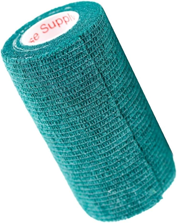 2 Pack Premium Vet Wrap - Self Adhesive Bandage Wrap & Athletic Tape