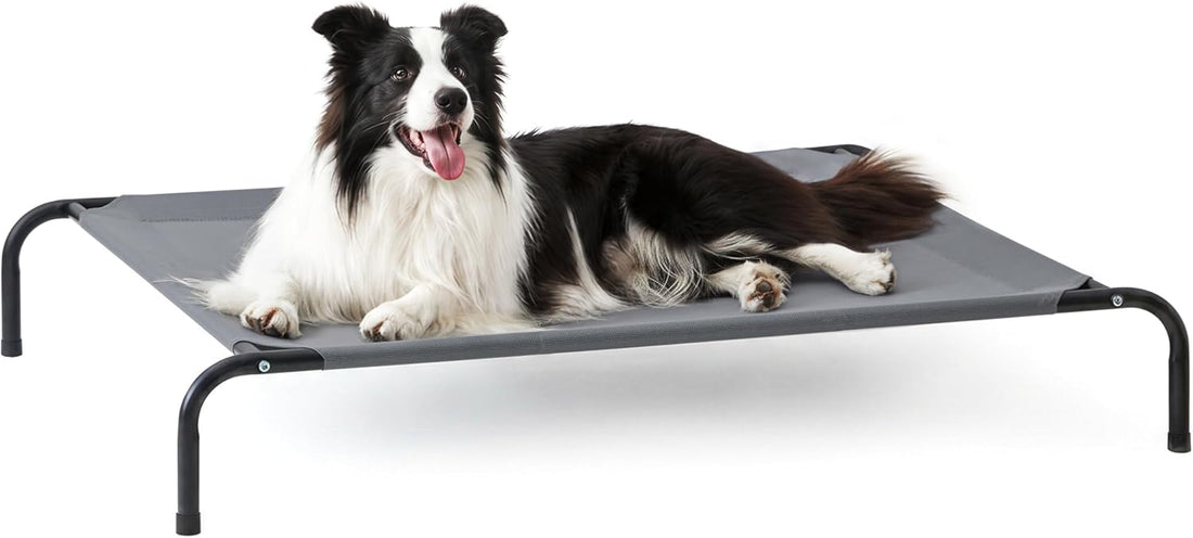 Love's cabin Elevated Cooling Dog Bed for Large Dogs