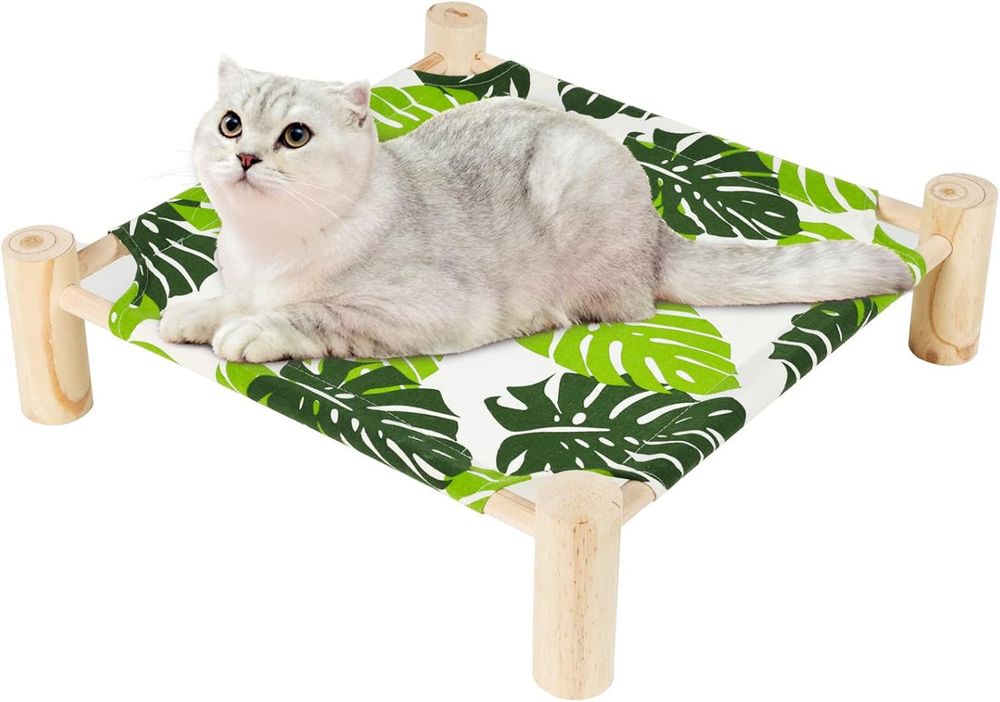 Patas Lague Cat Hammock Bed Small Eleveted Dog Bed 19x19 in