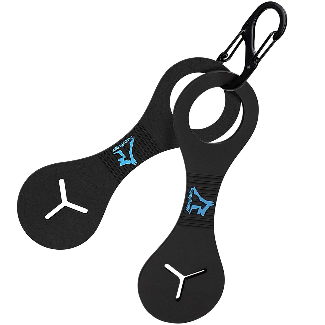 PuppyDoggy Dog Poop Bag Holder for Leash Waste Bag Carrier Dog Poop