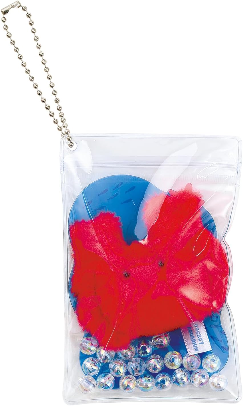 Ribuha Ao 47901-20 Mascot Charm, Pocket Aquarium, Crab, Cute