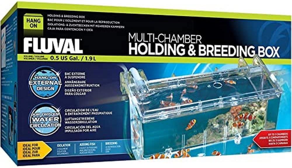 Fluval Multi-Chamber Holding and Breeding Box, Medium