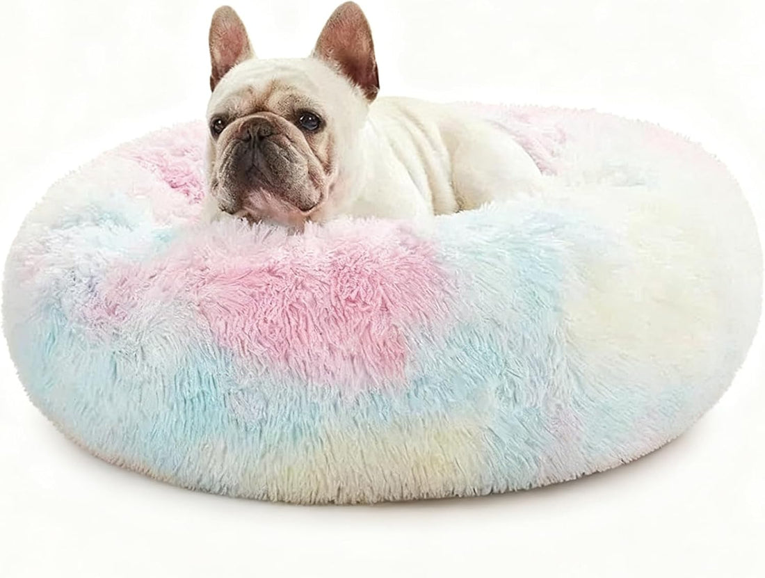 Washable Calming Dog & Cat Bed for Ultra Large Small Medium Size Pet