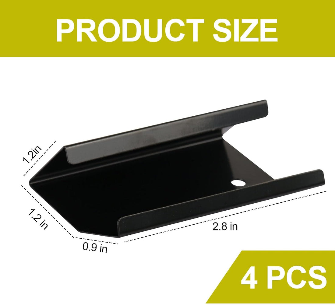 4 Pack Reptile Terrarium Covers Heavy Duty Screen Clips for Zilla