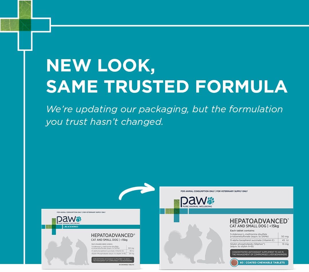 PAW HepatoAdvanced® for Cats & Small Dogs