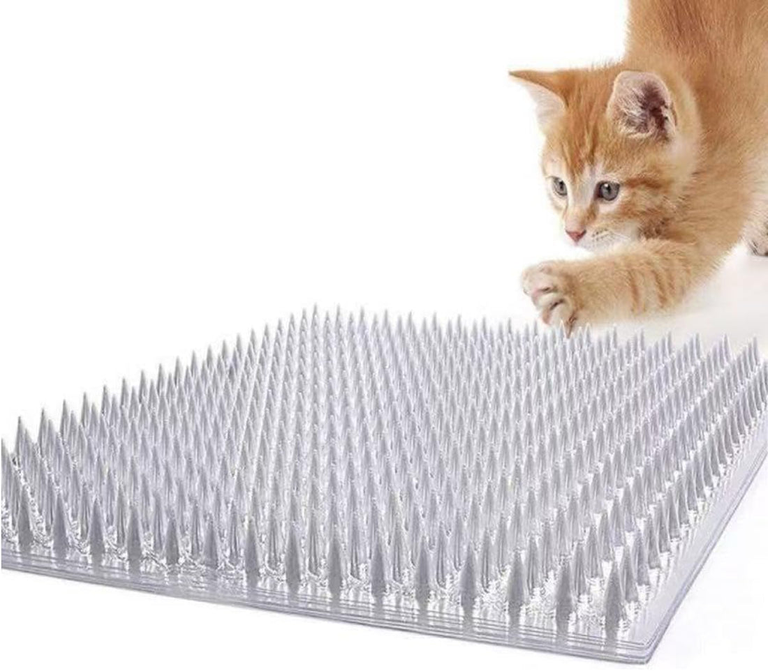Yiteshi 10 Packs Scat Mat for Cats, 13X16 inches Pet Deterrent Spikes