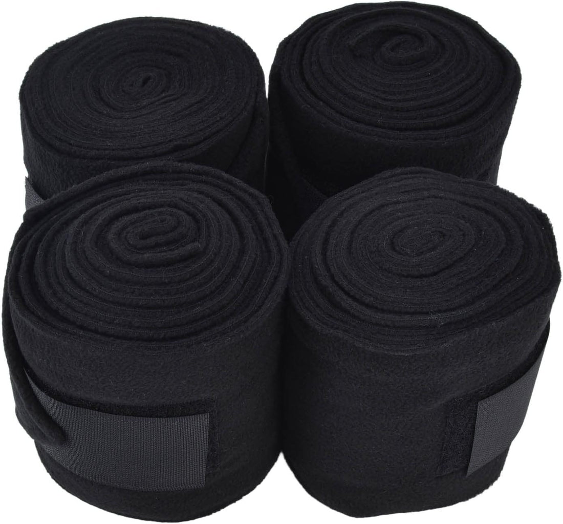 4Pcs Horse Leg Warp, Polyester Self Adhesive Breathable Wear