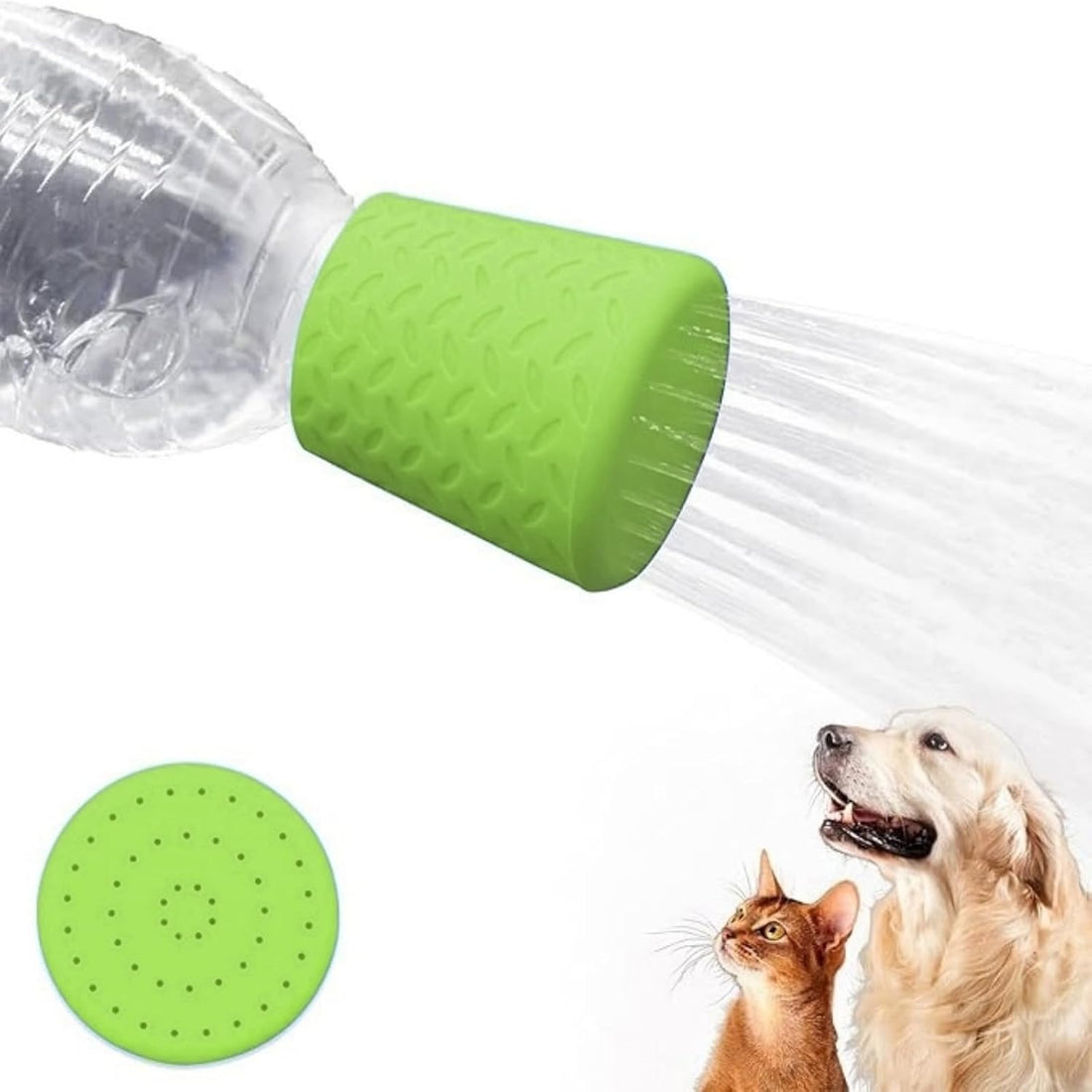 Portable Outdoor Shower for Dogs Bottle Attachment Outdoor Sprayer