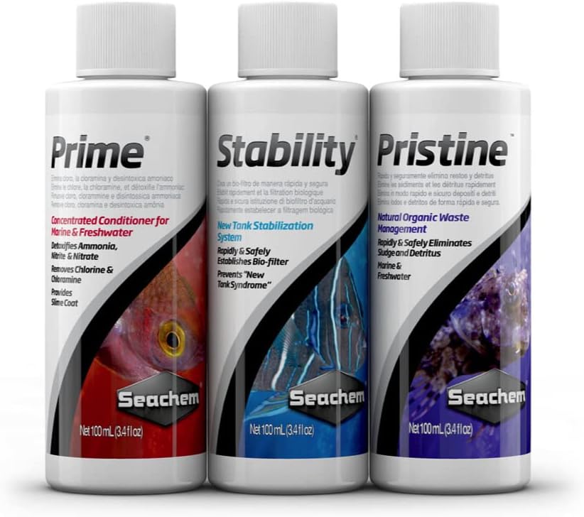 Seachem Sure Start Pack 3-100 mL/3.4 fl. oz.