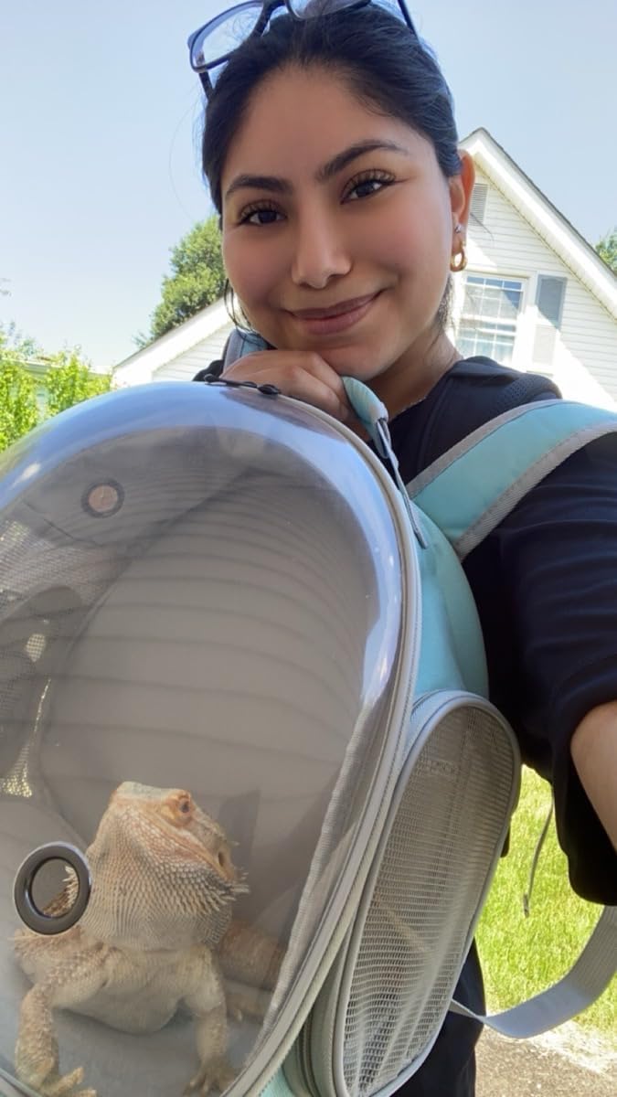 Bearded Dragon Backpack Carrier,Reptile Portable Backpack Carrier