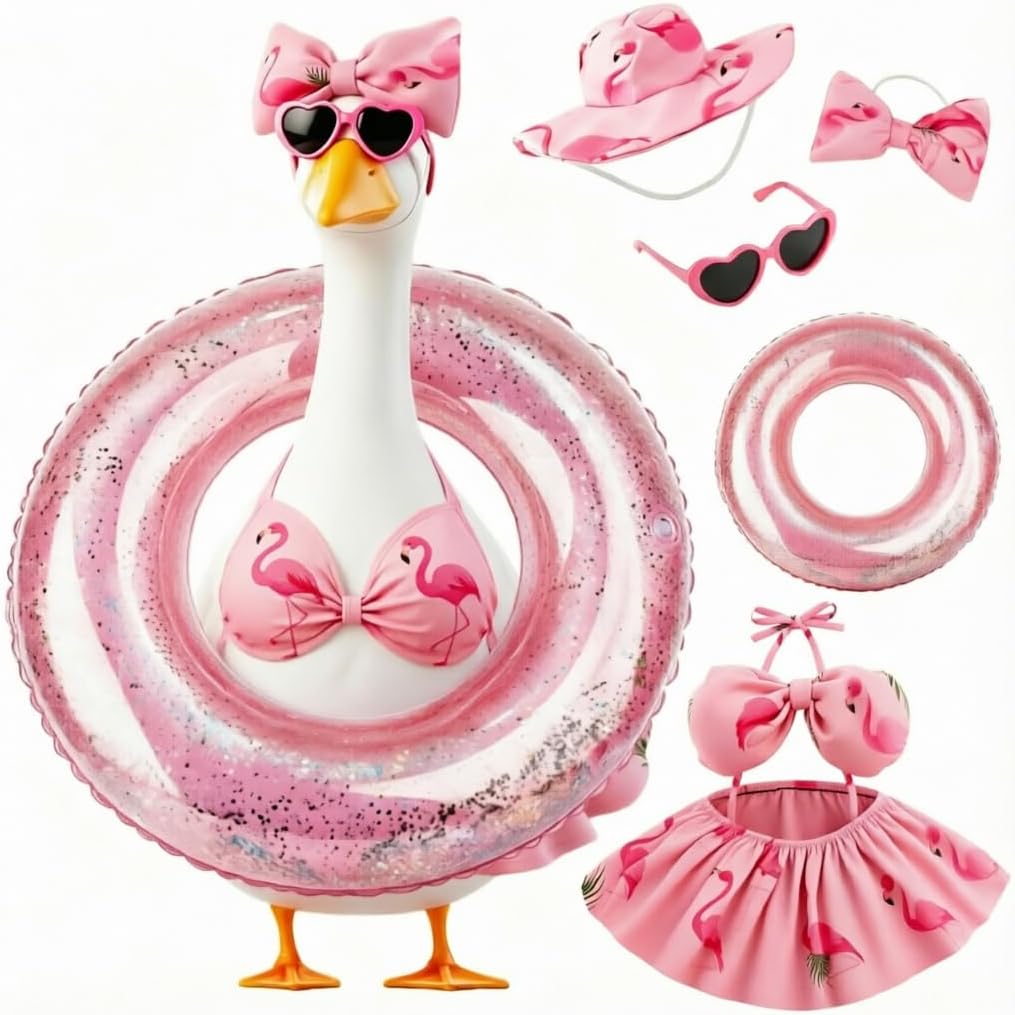 6 Set 23In Porch Goose Outfits for Holiday