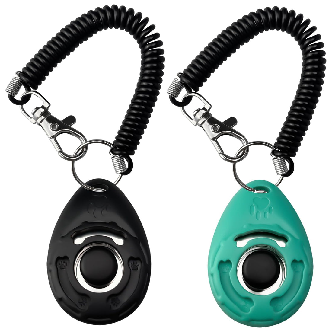 ABSONE Dog Clicker for Training with Wrist Strap