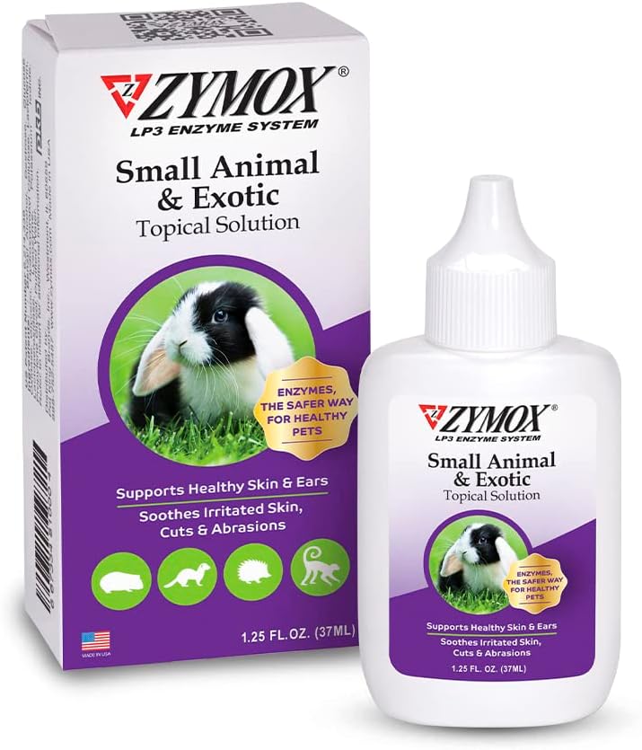 Zymox Small Animal & Exotic Topical Solution, 1.25 oz.