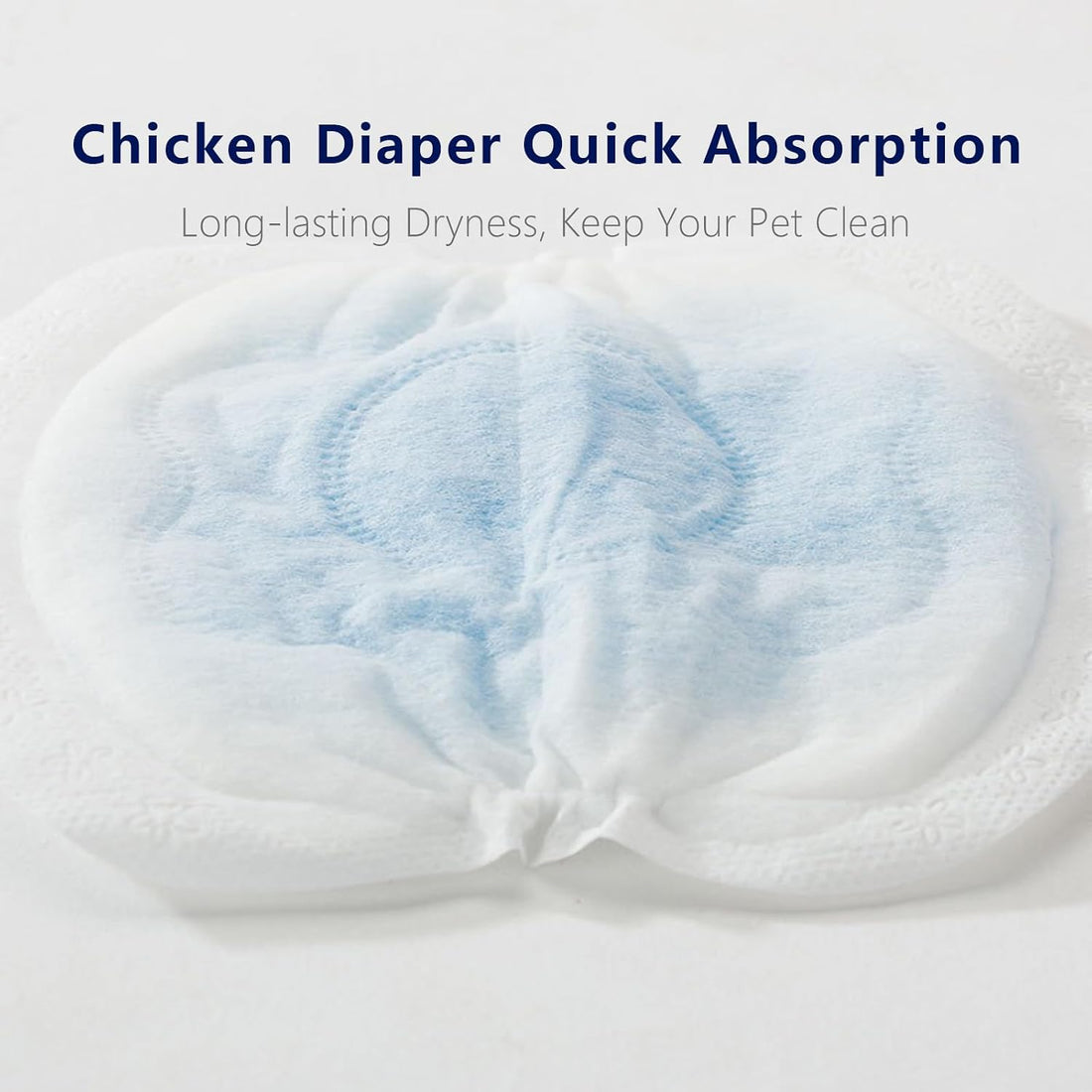 Chicken Diaper Pads - 20-Count Pack with Individual Wrapping