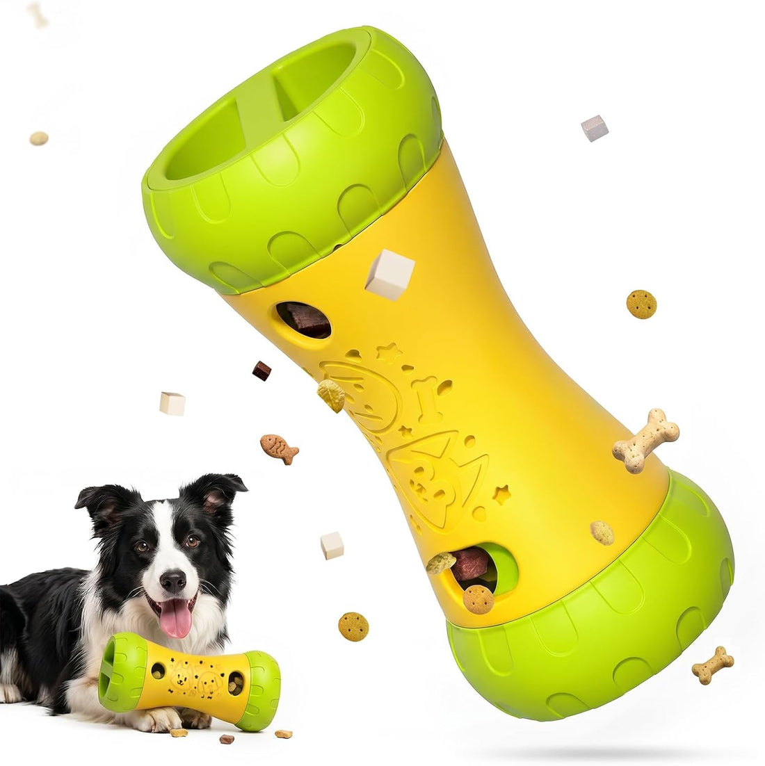 Treat Dispensing Dog Puzzle Toy, Interactive Dog Toys