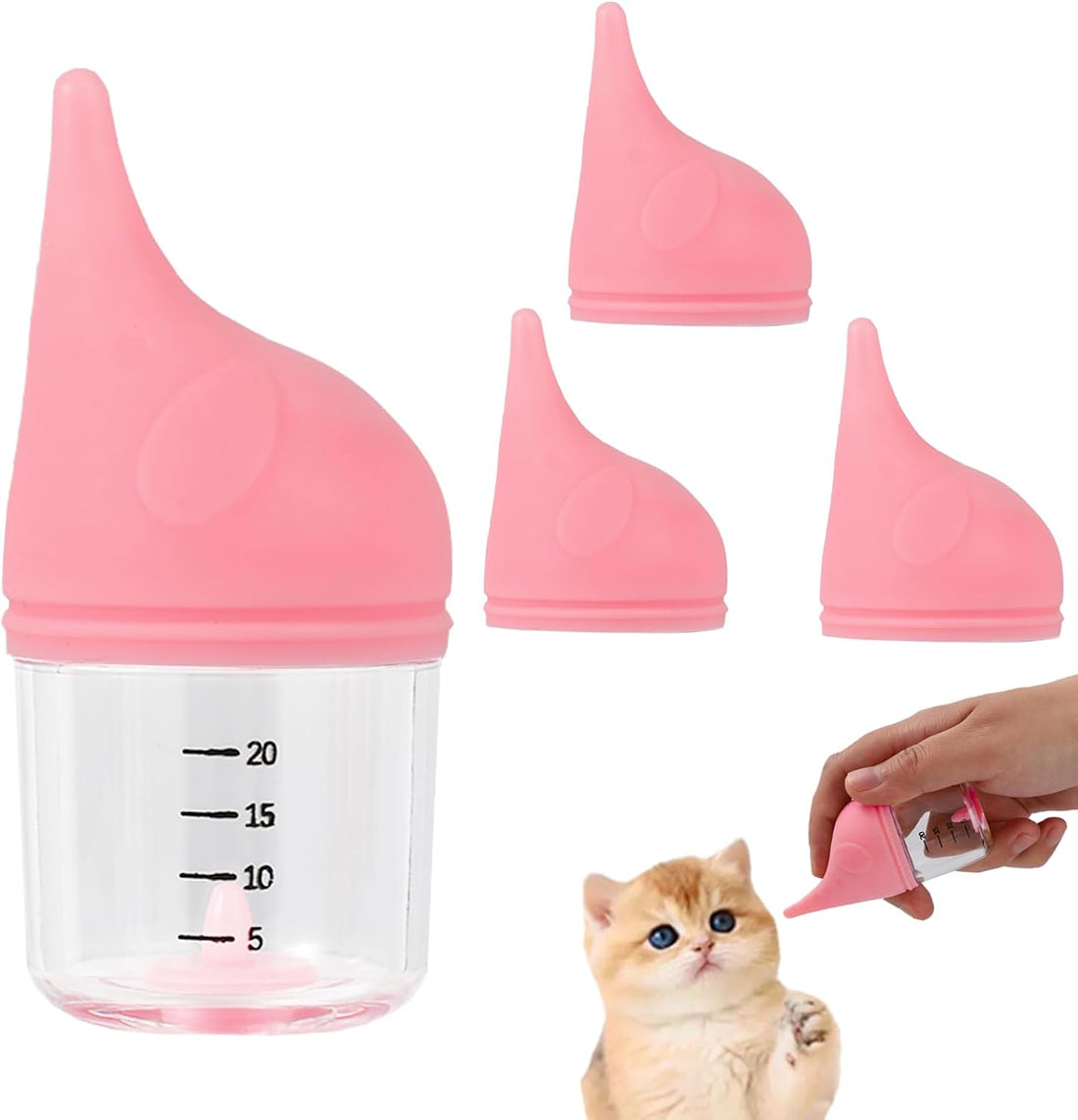 Kitten Bottle Feeding Kit for Nursing
