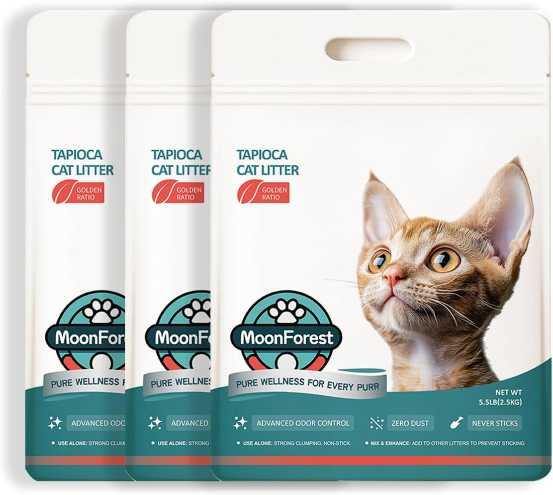 Tapioca Cat Litter, Cassava Cat Litter Odor Control Dust-Free