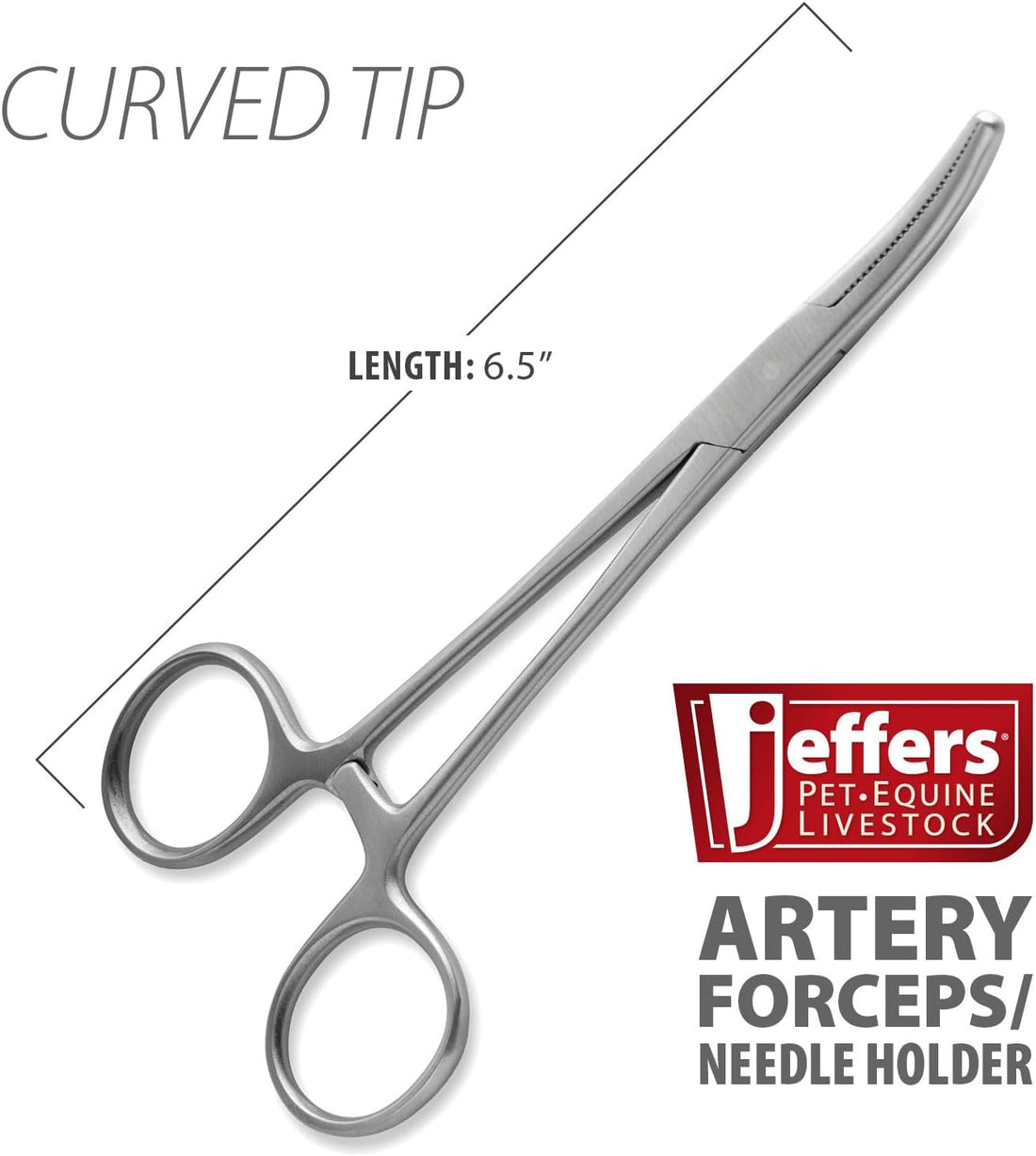 Jeffers Stainless Steel Artery Forceps Needle Holder