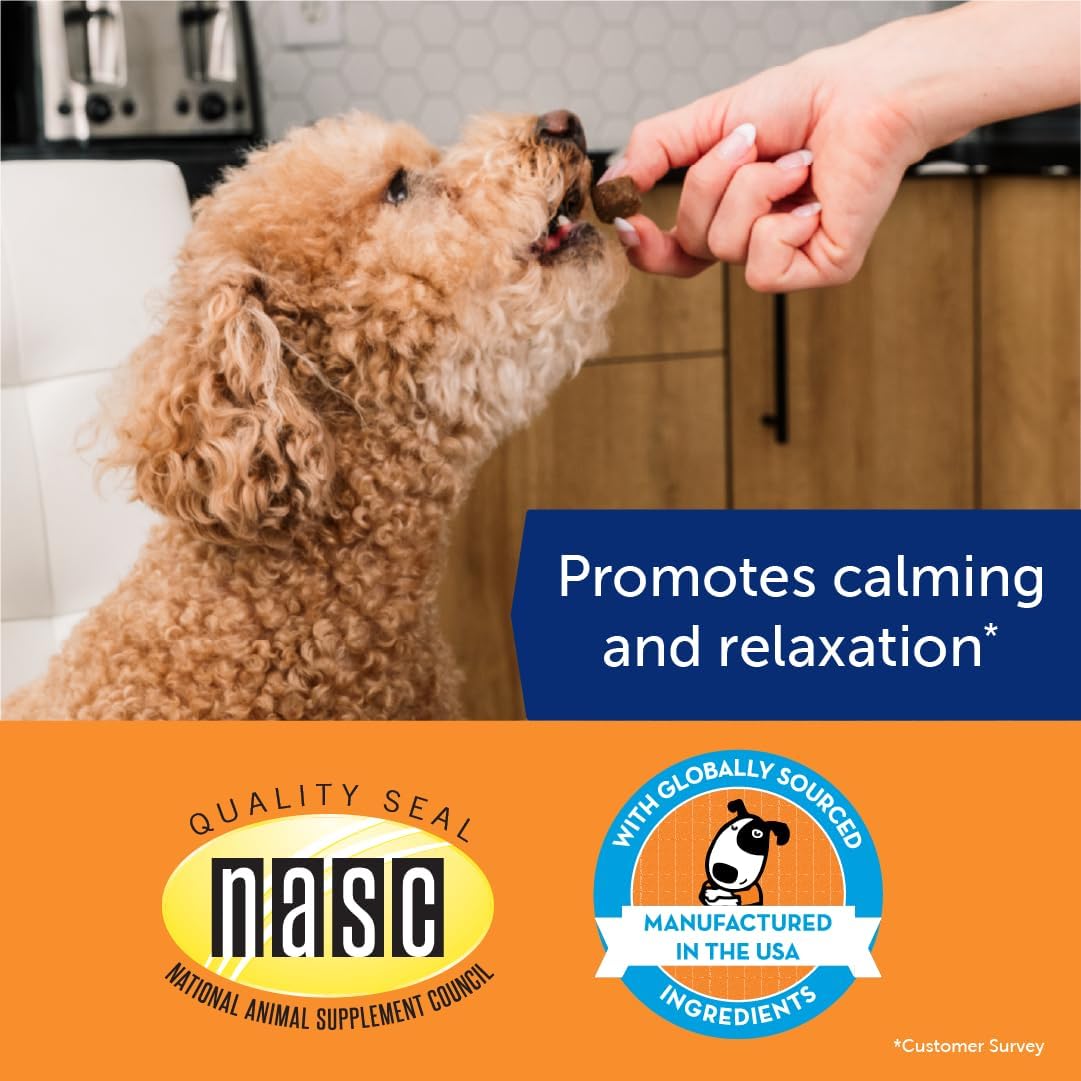 ThunderBites Hemp Calming Chews For Dogs, 180 Count
