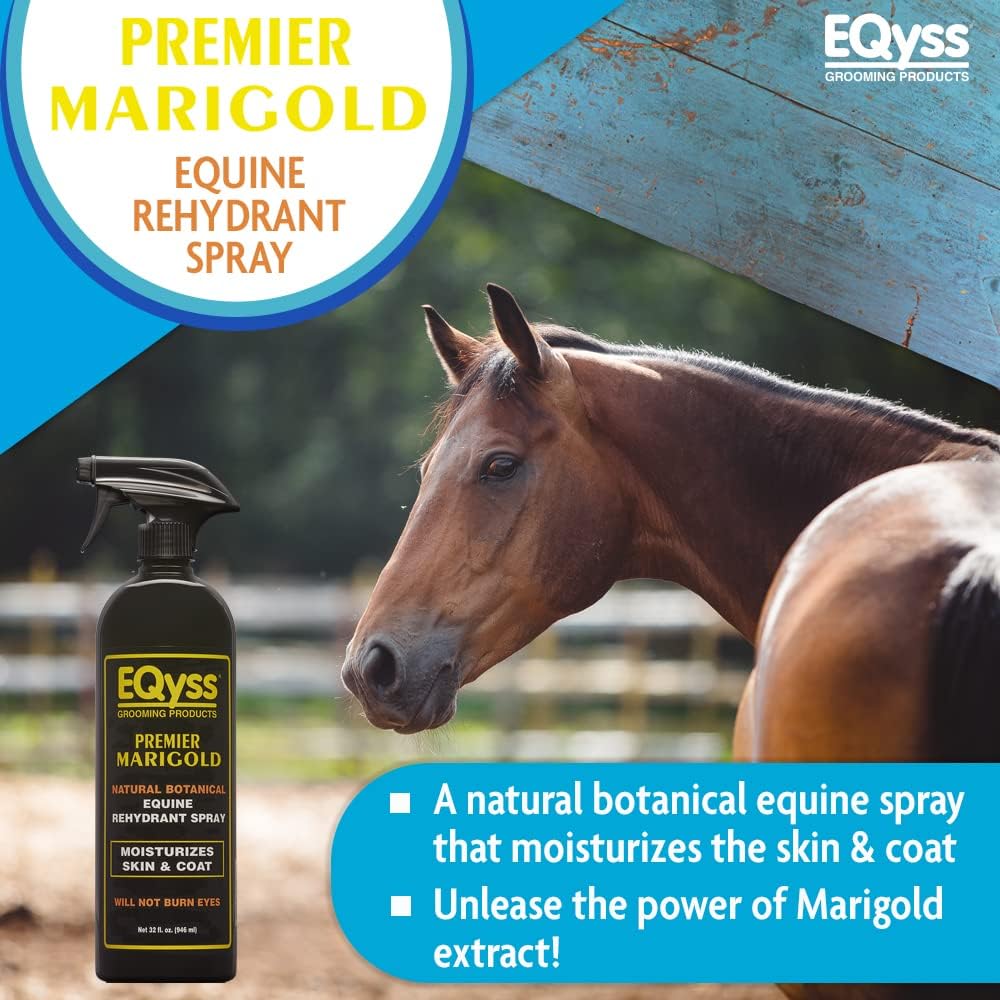 EQyss Premier Marigold Equine Coat Conditioning Spray