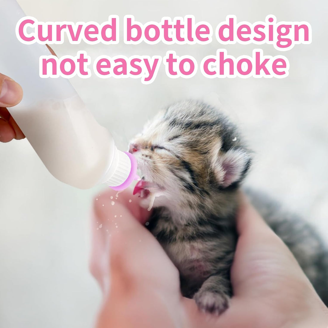 Xuandea 5Pack Kitten Bottle for Nursing Puppy Milk Kitten Bottles
