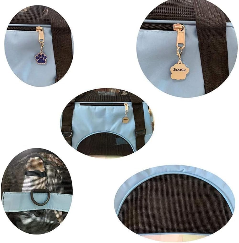 ZaneSun Cat Carrier,Soft-Sided Pet Travel Carrier for Cats,Dogs Puppy