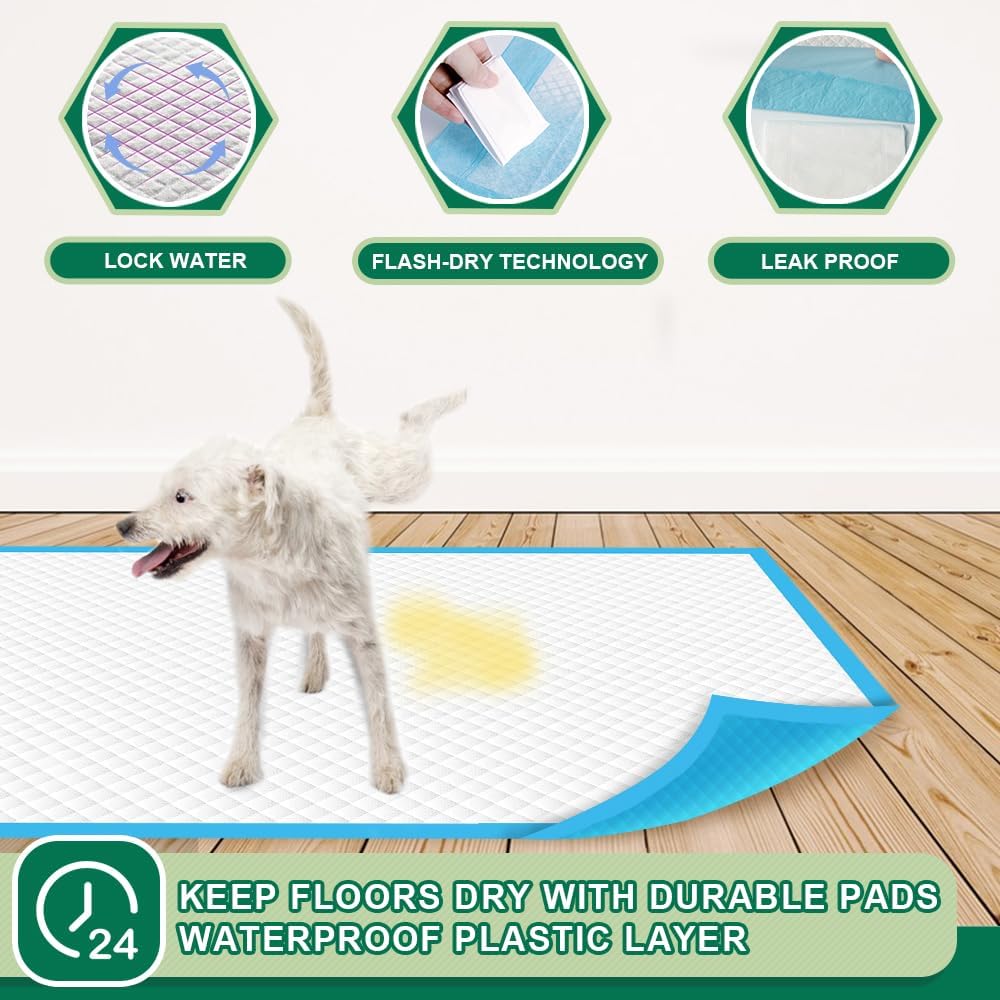 IMMCUTE Puppy Pads 22"x23" 100 Count