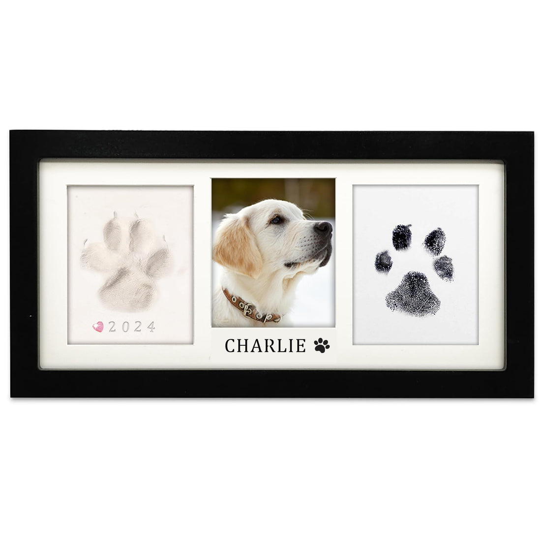 MYPAWLETS Paw Print Frame Kit,Dog/Cat Paw Print Kit,Soft Pawprint