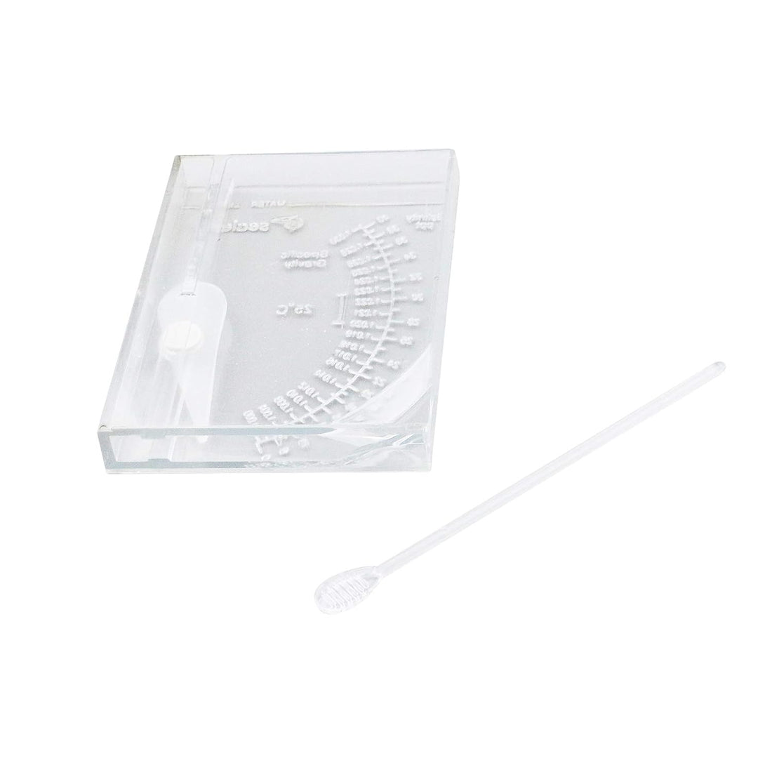 MY MIRONEY 2-Pack Salinity Tester Clear Sea Hydrometer