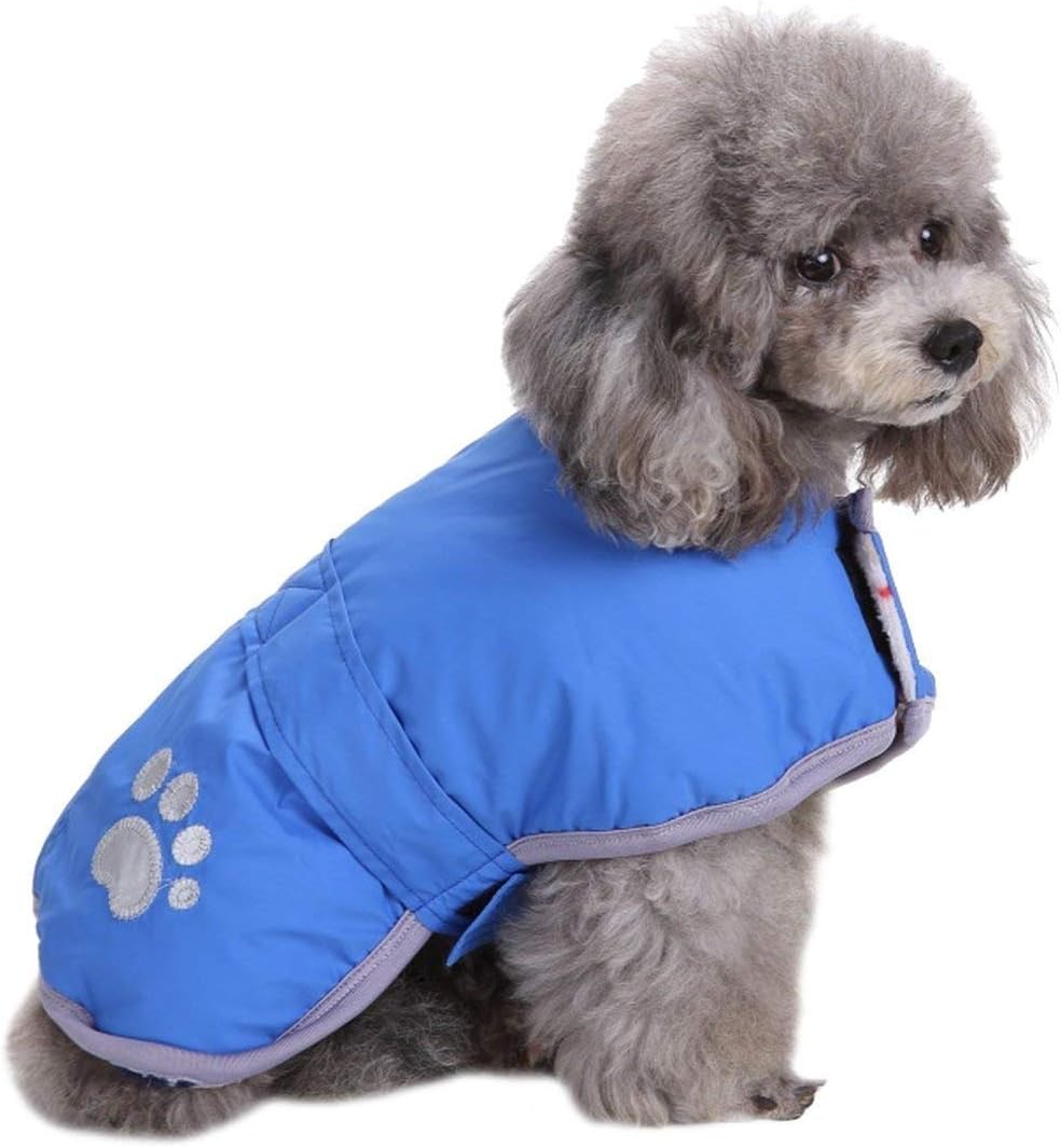 Queenmore Cold Weather Dog Coats Loft Reversible Winter Fleece Dog