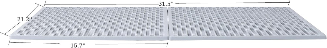 HQ4US 2PCS Replacement Grates for Dog Litter Box 34”×23” Tray