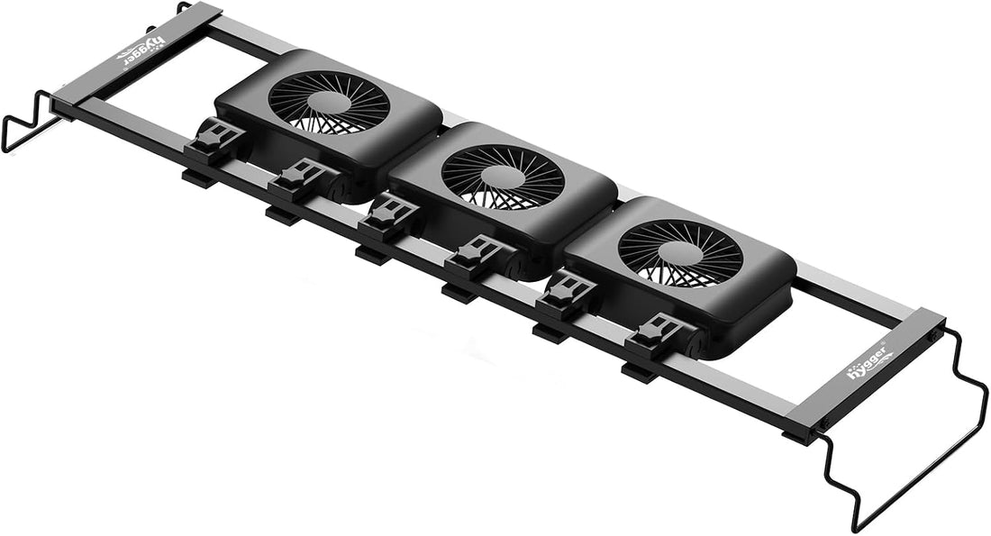 hygger 3 Aquarium Chillers Fan and 1 Holder