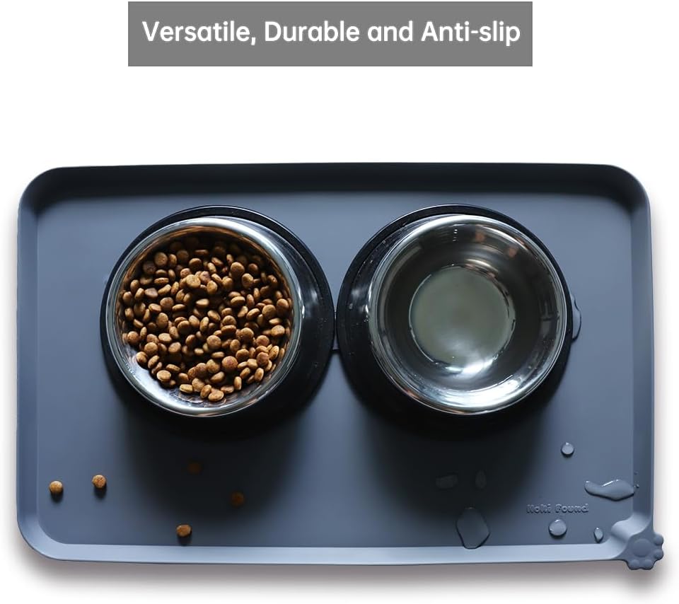 Hoki Found Silicone Pet Feeding Mat with High Lips