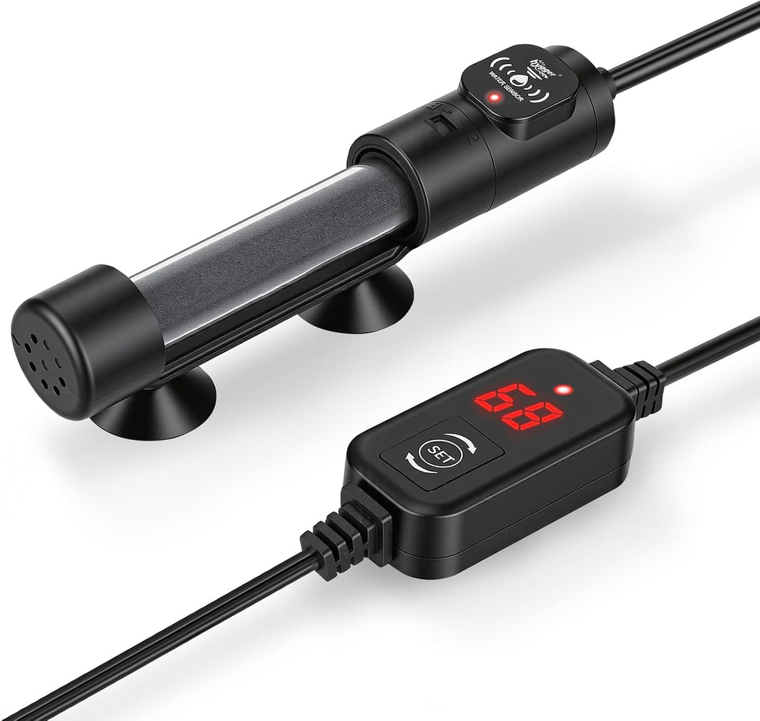 hygger 50W Submersible Aquarium Heater with Digital Temperature