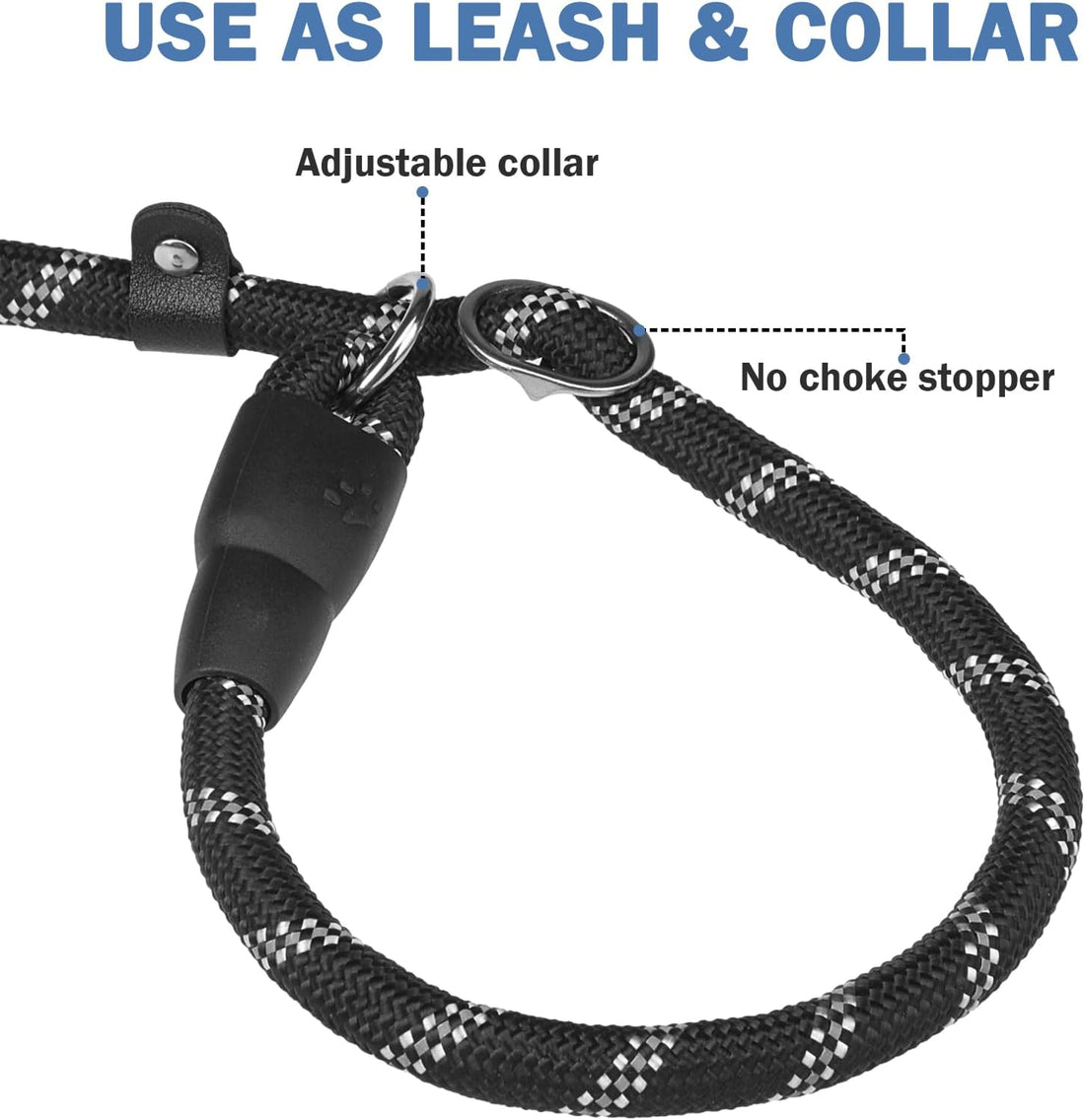 HOMIMP Slip Lead Dog Leash 6 FT