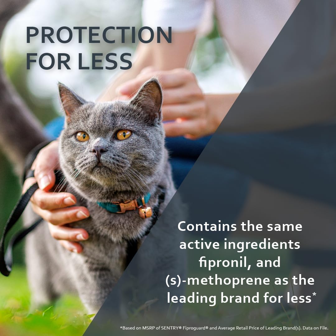 Sentry Fiproguard Flea & Tick Prevention for Cats