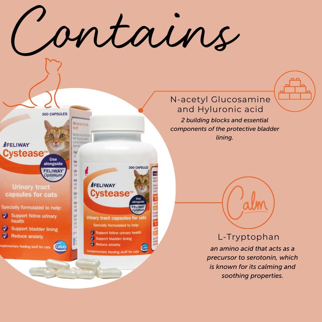 FELIWAY Cystease Advanced Urinary Tract Support for Cats