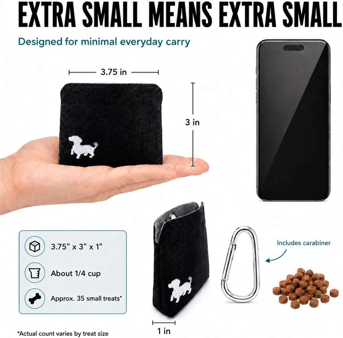 Swaggly Extra Small Dog Treat Pouch