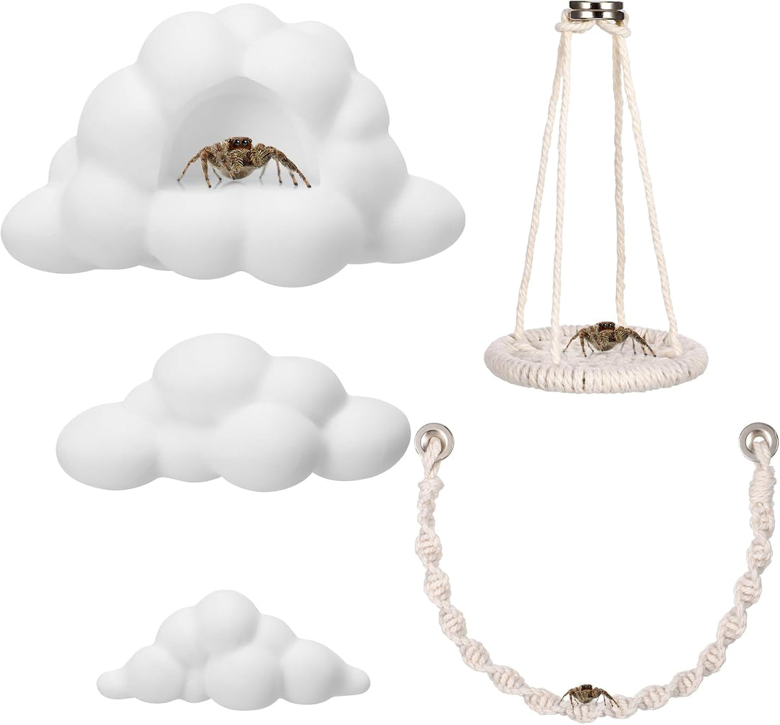Jumping Spider Enclosure Accessories 5Pcs Cloud Magnetic Rope