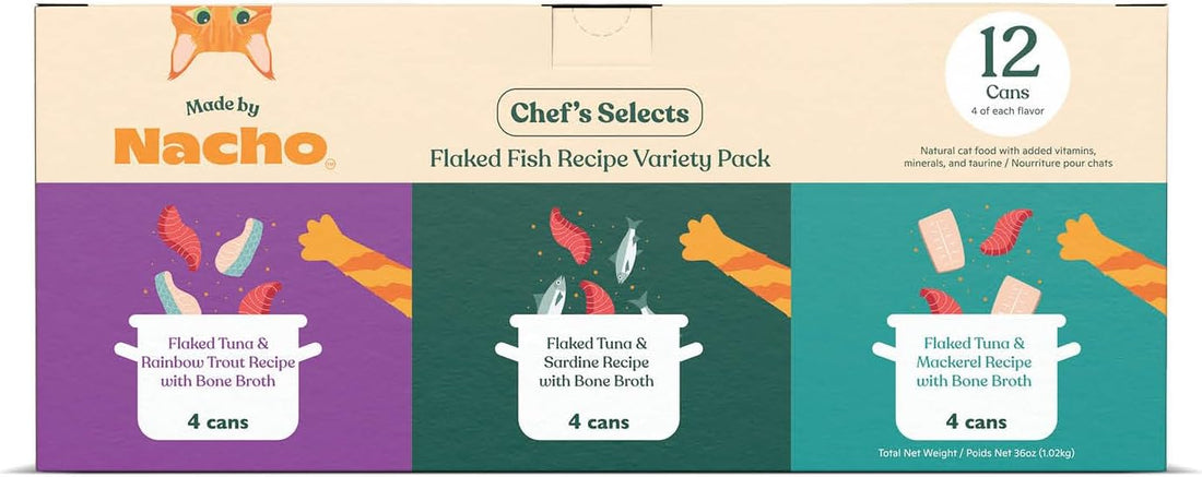 Made by Nacho Flaked Filets Recipe in Bone Broth