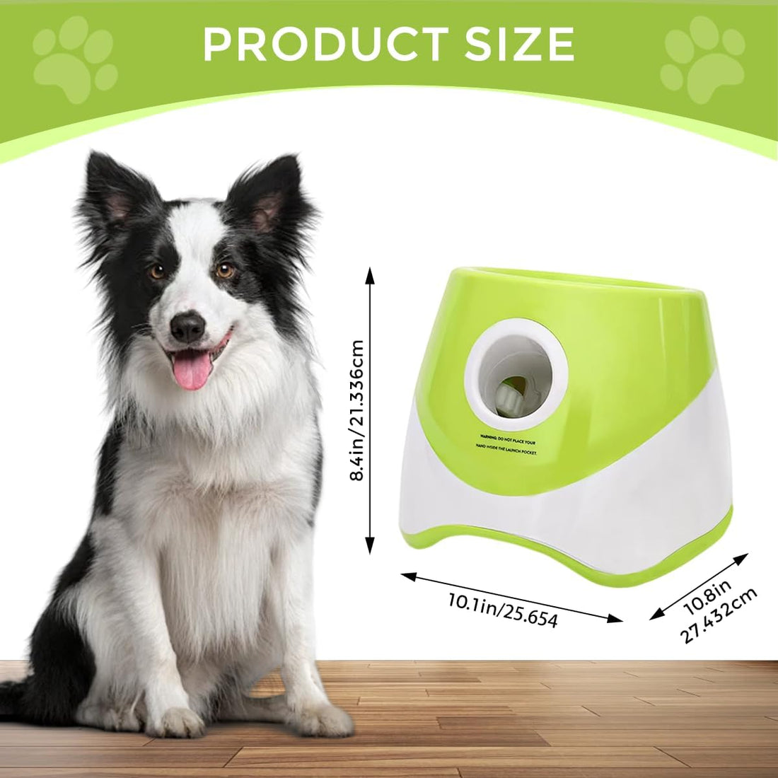 Automatic Ball Launcher for Dogs, 3 Distance Settings