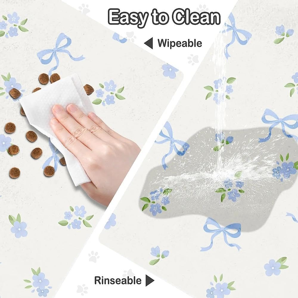 Dog Food Mat for Pet Cat Food Mat